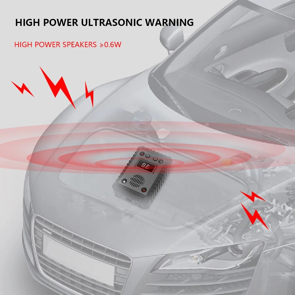 🐭🔥 Ultrasonic Mouse Repeller with 8 LED Strobe | 12V/5V Smart Power⚡【Auto/House/Warehouse Pro】Intelligent Start-Stop Ultrasound Alarm - 360° Pest-Free Zone Creator 🐭🔥 Ultrasonic Mouse Repeller with 8 LED Strobe | 12V/5V Smart Power⚡【Auto/House/Warehouse Pro】Intelligent Start-Stop Ultrasound Alarm - 360° Pest-Free Zone Creator